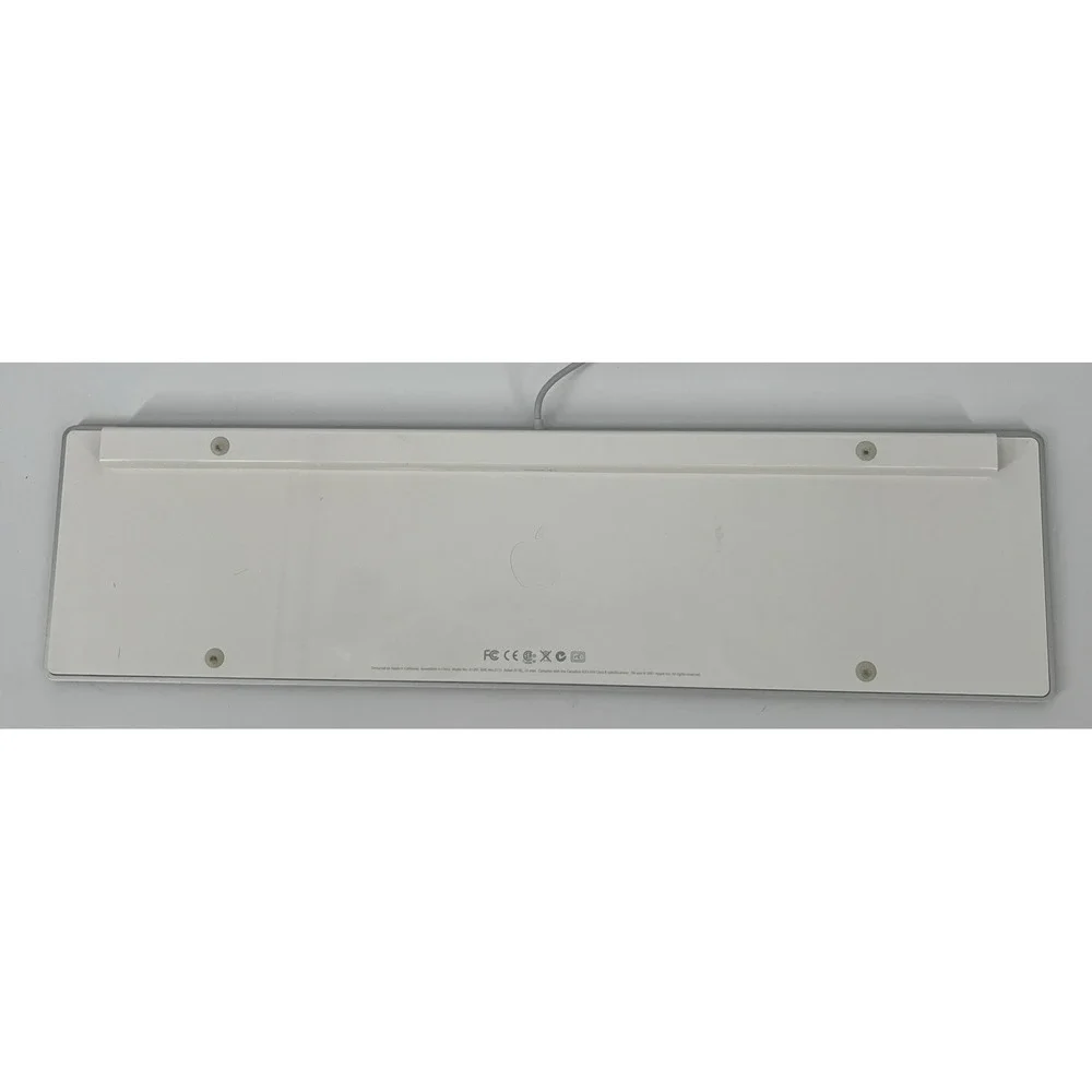 Genuine Apple A1243 USB Wired Aluminum Keyboard‎ with Numeric KeyPad - Tested